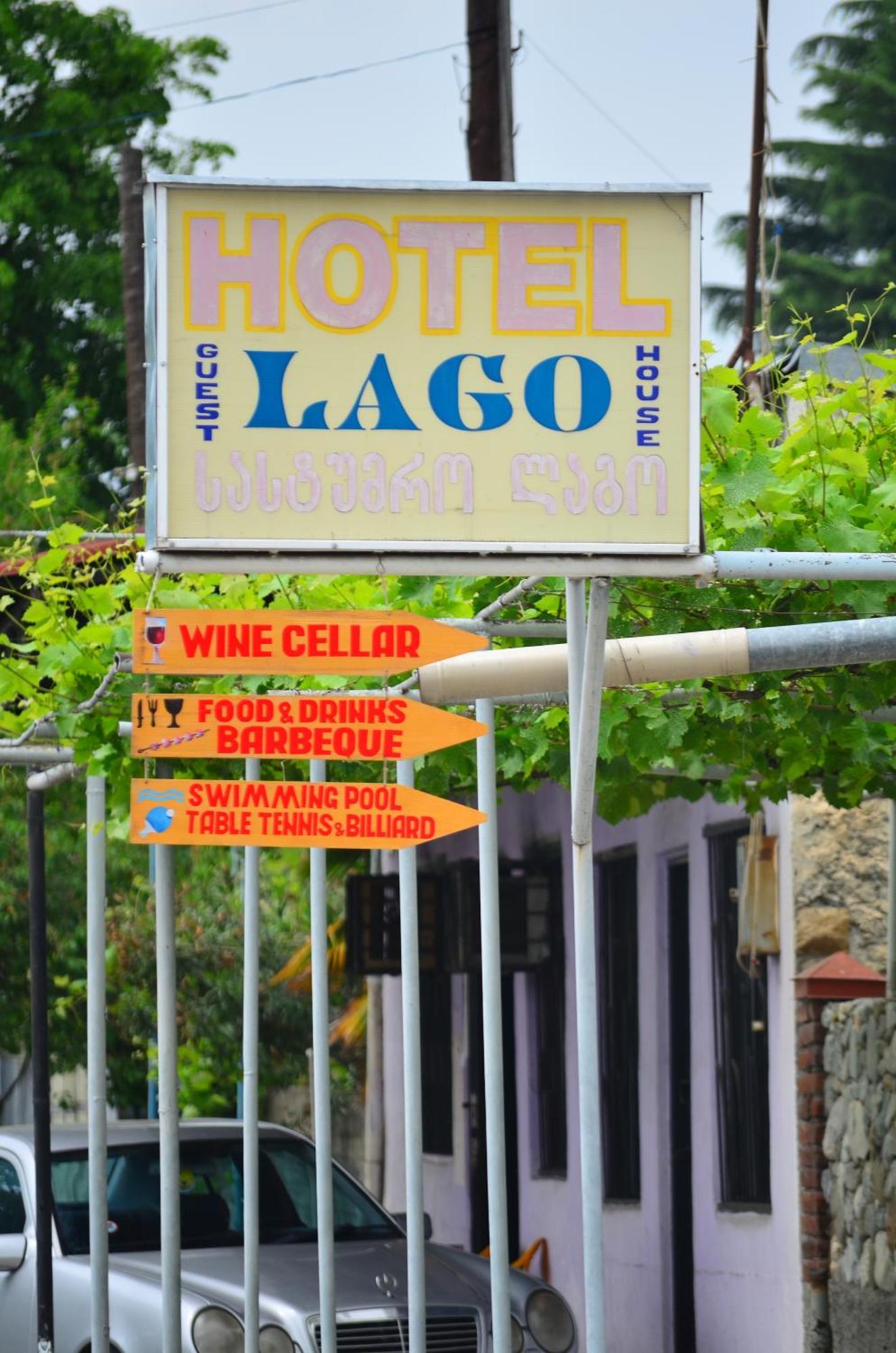 Family Hotel Lago & Wine Cellar Lagodekhi Buitenkant foto